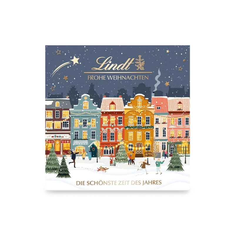 Lindt Winterhäuser Geschenk 215 g