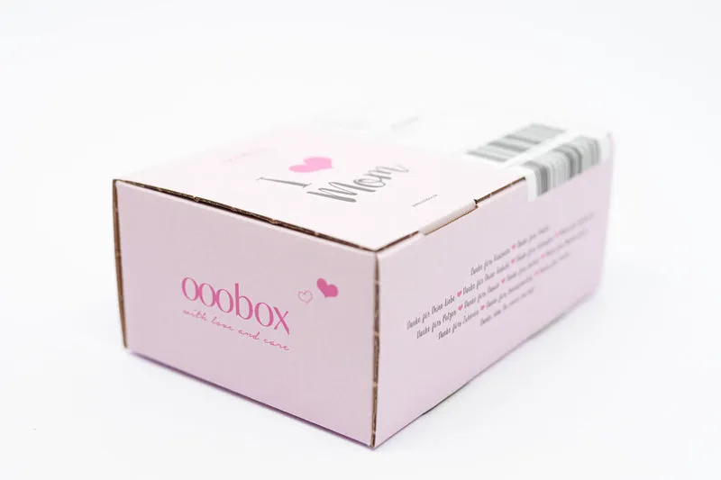 Geschenkbox „I love you mum" zum Geburtstag, Weihnachten, Muttertag oder einfach so!