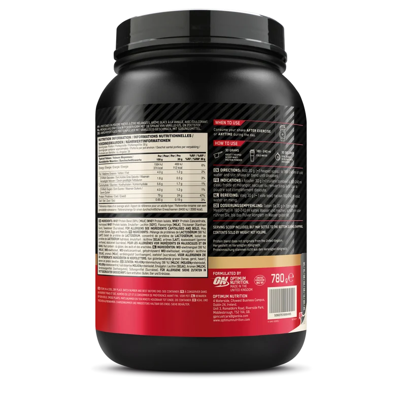 100% Whey Gold Standard (780g)