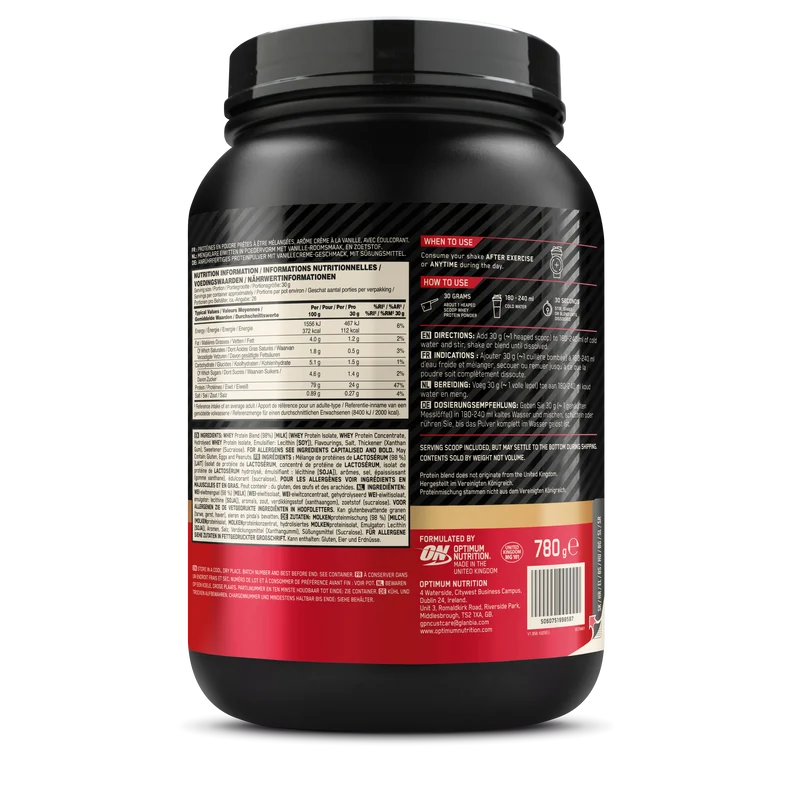 100% Whey Gold Standard (780g)