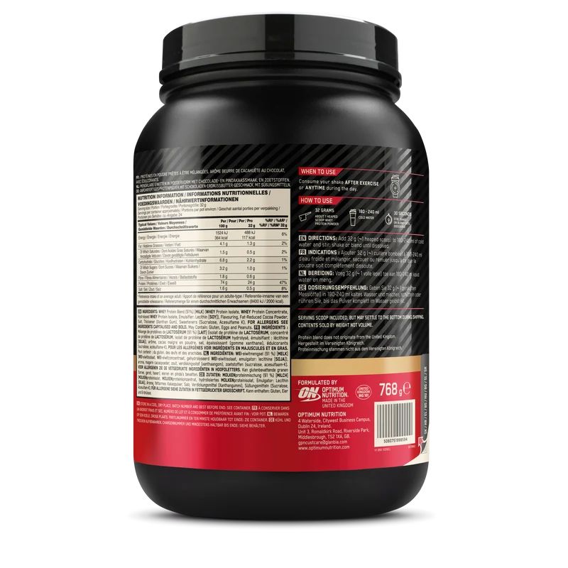 100% Whey Gold Standard (780g)