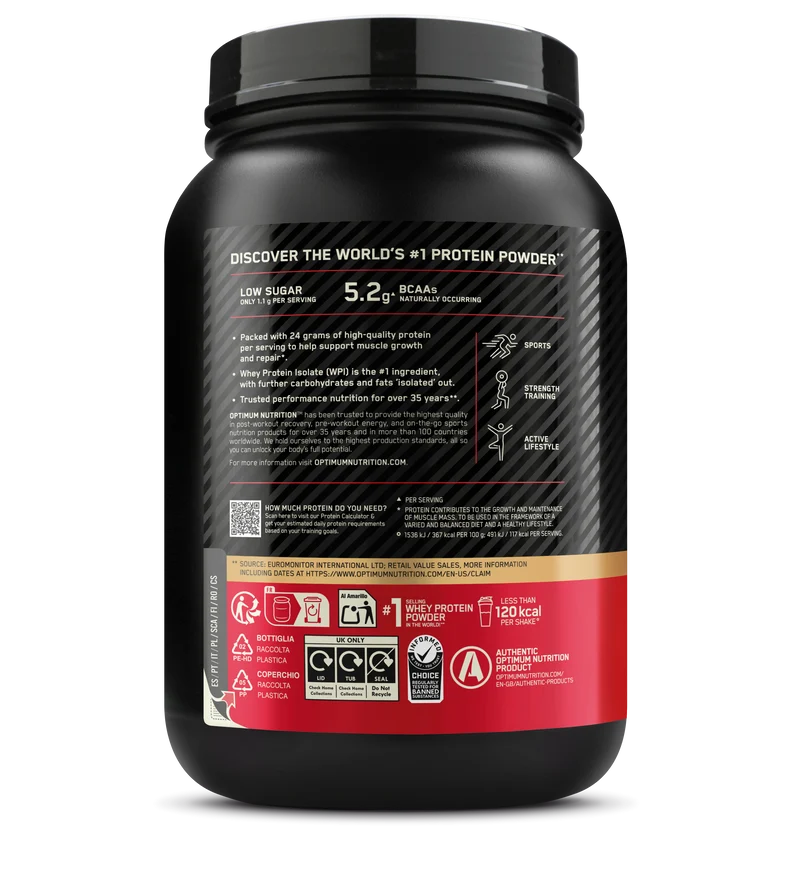 100% Whey Gold Standard (780g)