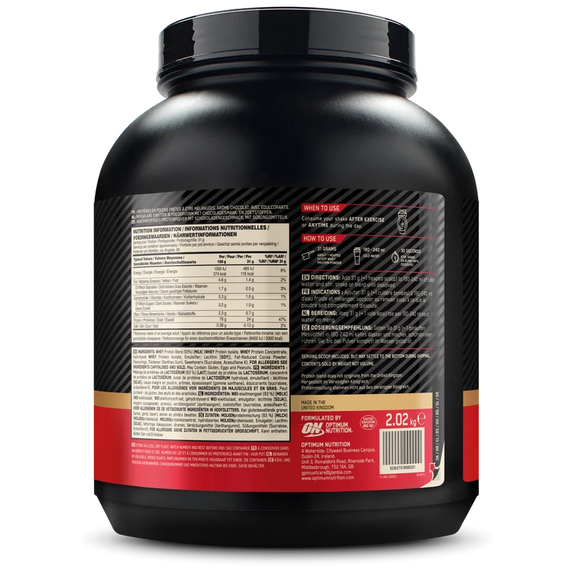 100% Whey Gold Standard (2040g)