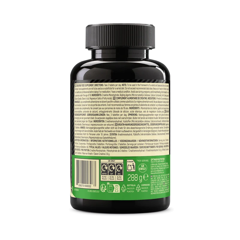 Creatine Monohydrate (180 Tabletten)