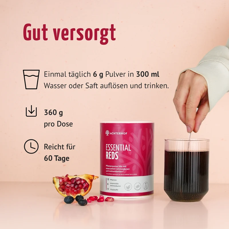 Essential Reds Pulver (360g)