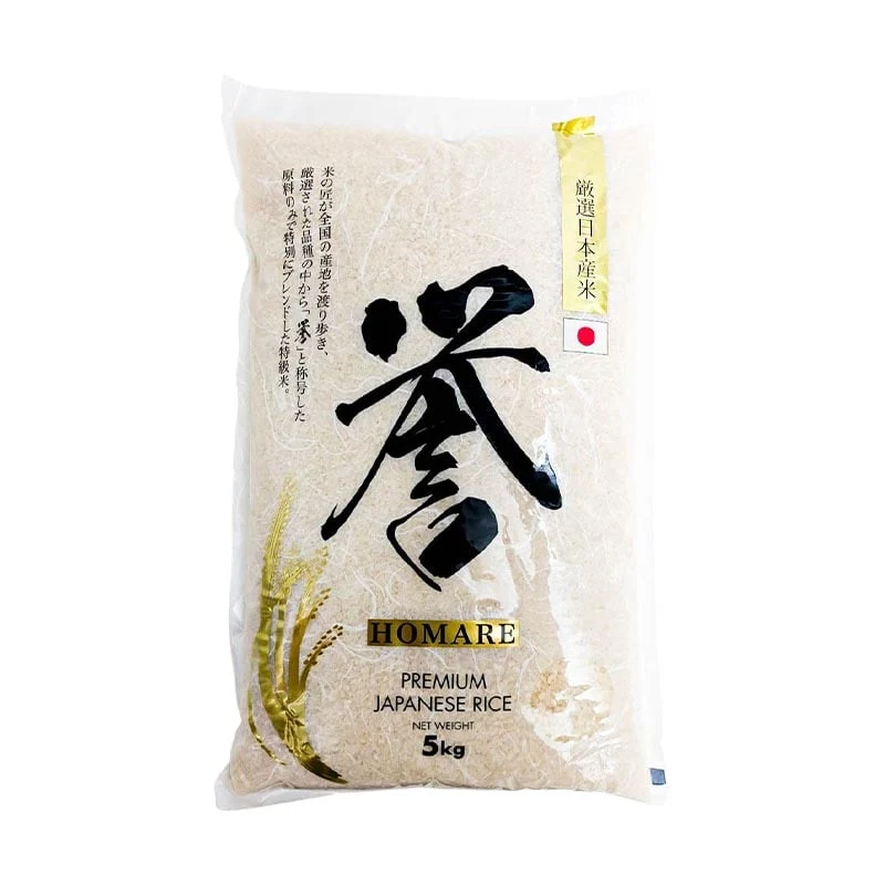 Koshihikari Homare Premium japanischer Rundkornreis 5kg