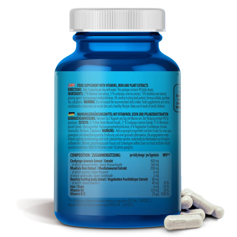 Oxygen Transport Capsules (180 Kapseln)