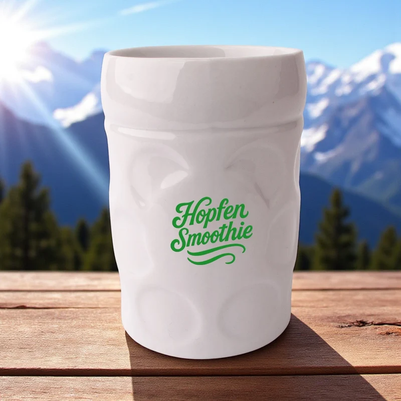 Maßkrug-Kaffeetasse "Hopfensmoothie"