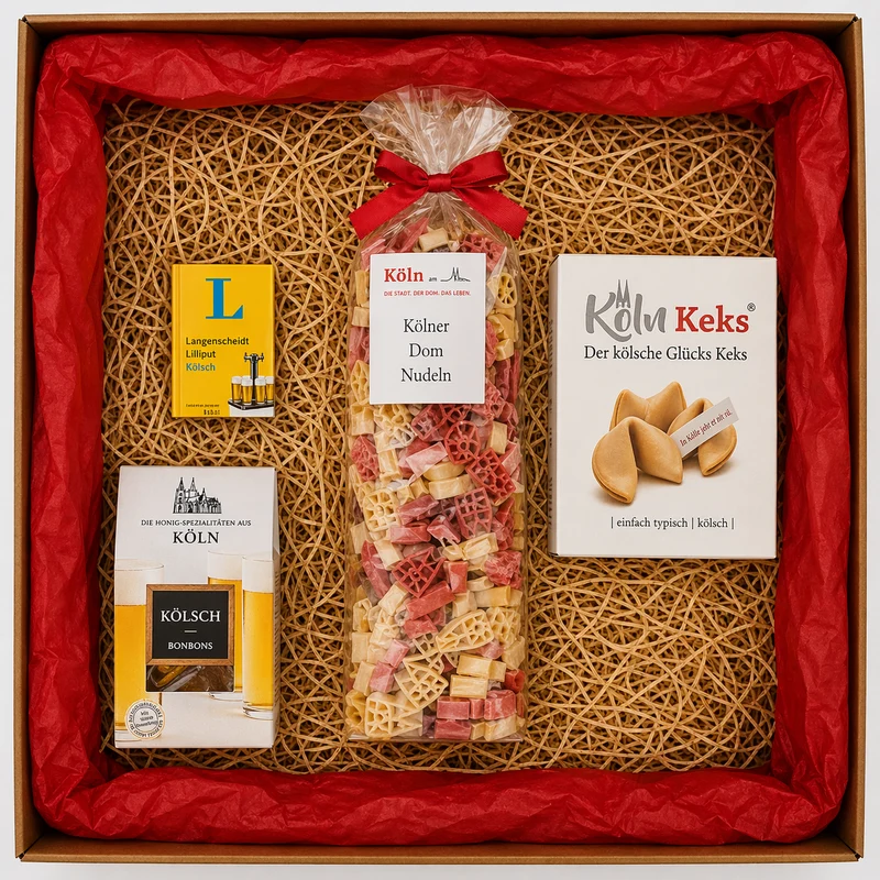 ❤️ Köln für Anfänger Box – Kölsches Lebensgefühl zum Verschenken (alkoholfrei)