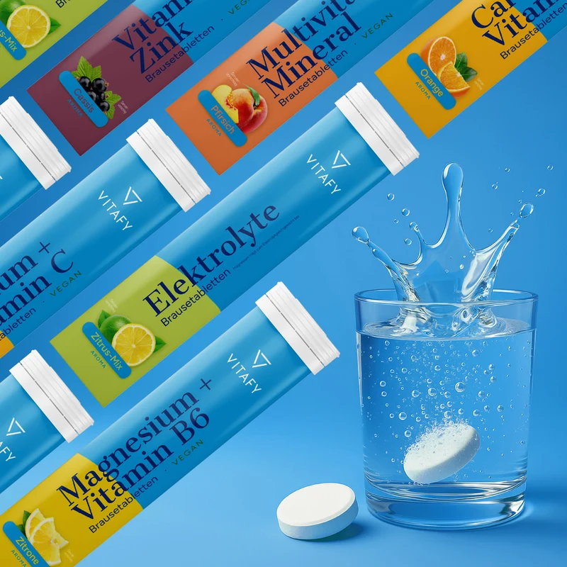 Vitamin C - Zitrone (20 Brausetabletten)