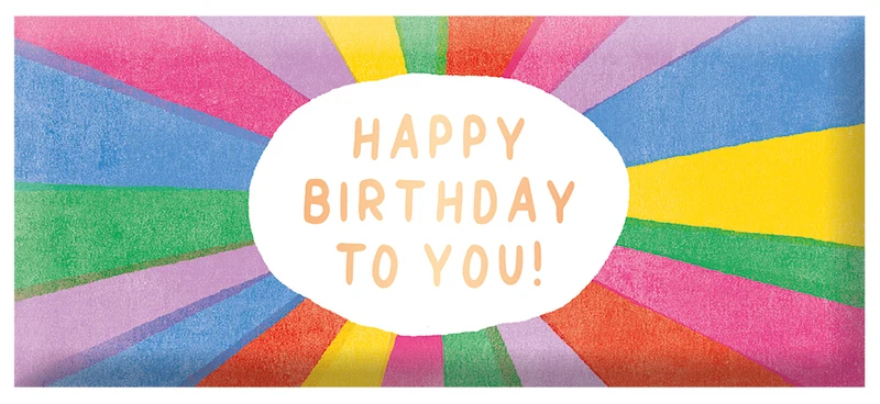 Geschenkbox „Happy birthday to you“