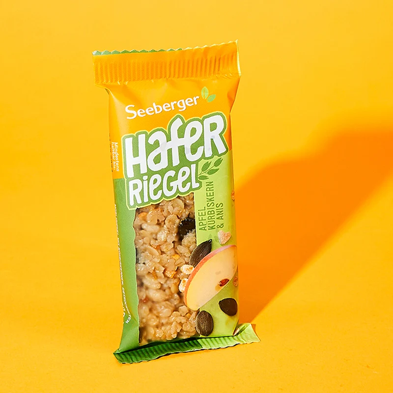 Haferriegel - Kürbiskerne, Apfel & Anis