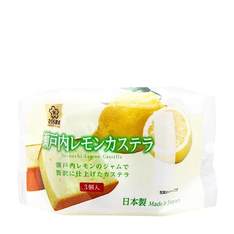 Castella Zitrone (japanischer Biskuitkuchen) 105g