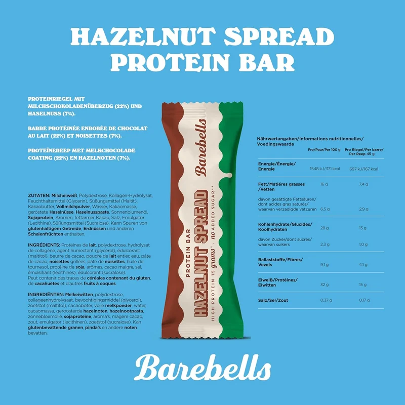 Protein Bar Spread (12x45g)