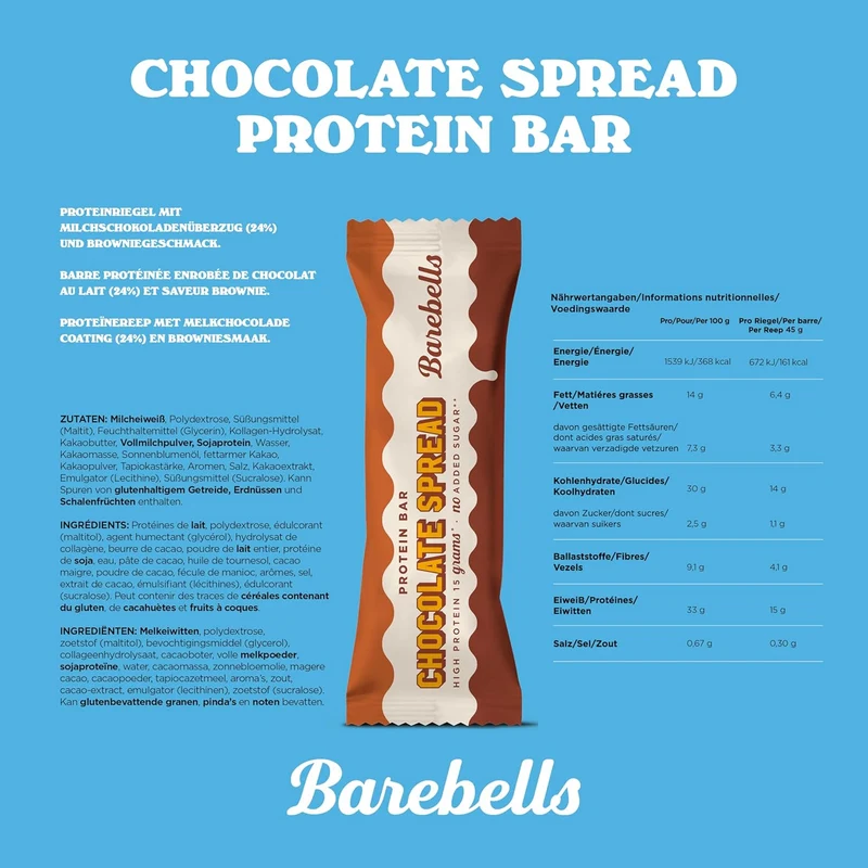 Protein Bar Spread (12x45g)