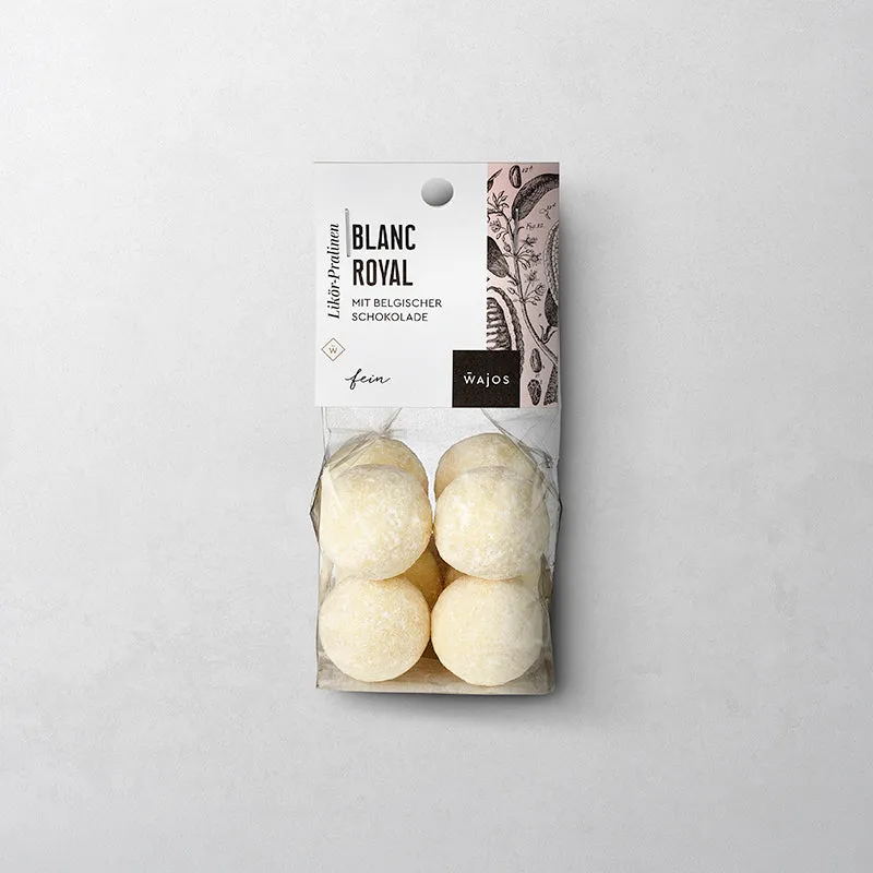Likör-Pralinen Blanc Royal