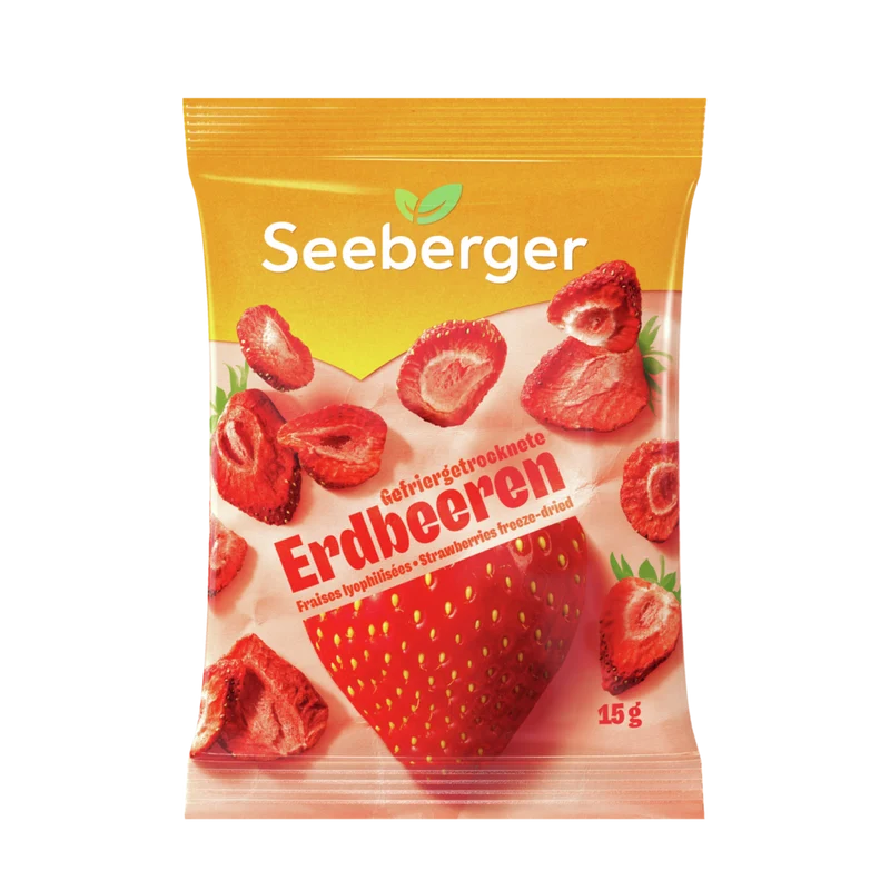 Gefriergetrocknete Erdbeeren