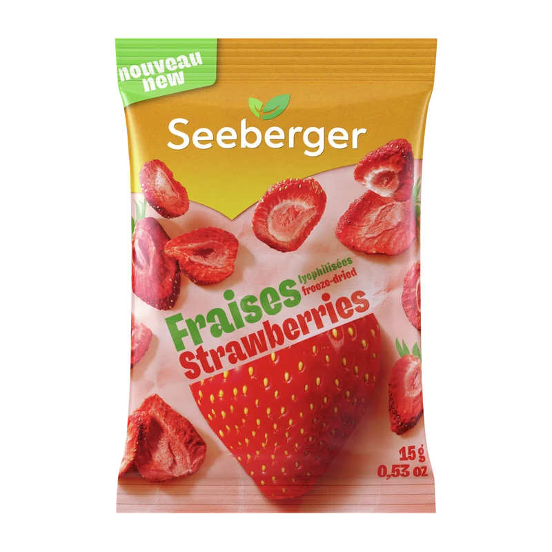 Gefriergetrocknete Erdbeeren