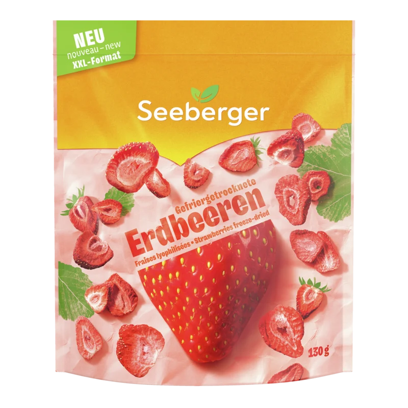 Gefriergetrocknete Erdbeeren