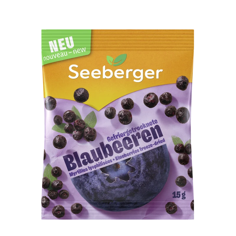 Gefriergetrocknete Blaubeeren