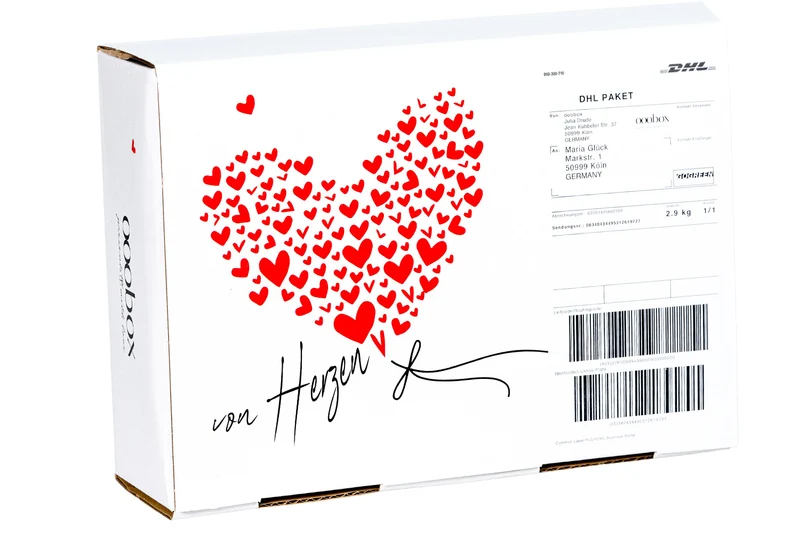 Premium Geschenkbox für Frauen – Schön, dass es Dich gibt
