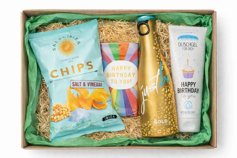 Geschenkbox „Happy birthday to you“