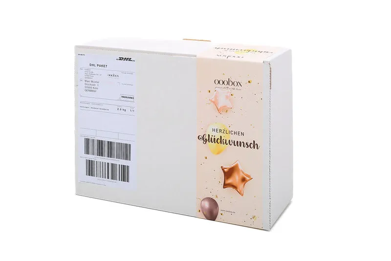 Geschenkbox „Happy birthday to you“