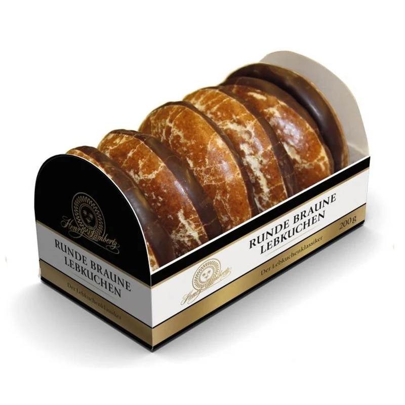 Henry Lambertz Runde Braune Lebkuchen 200 g