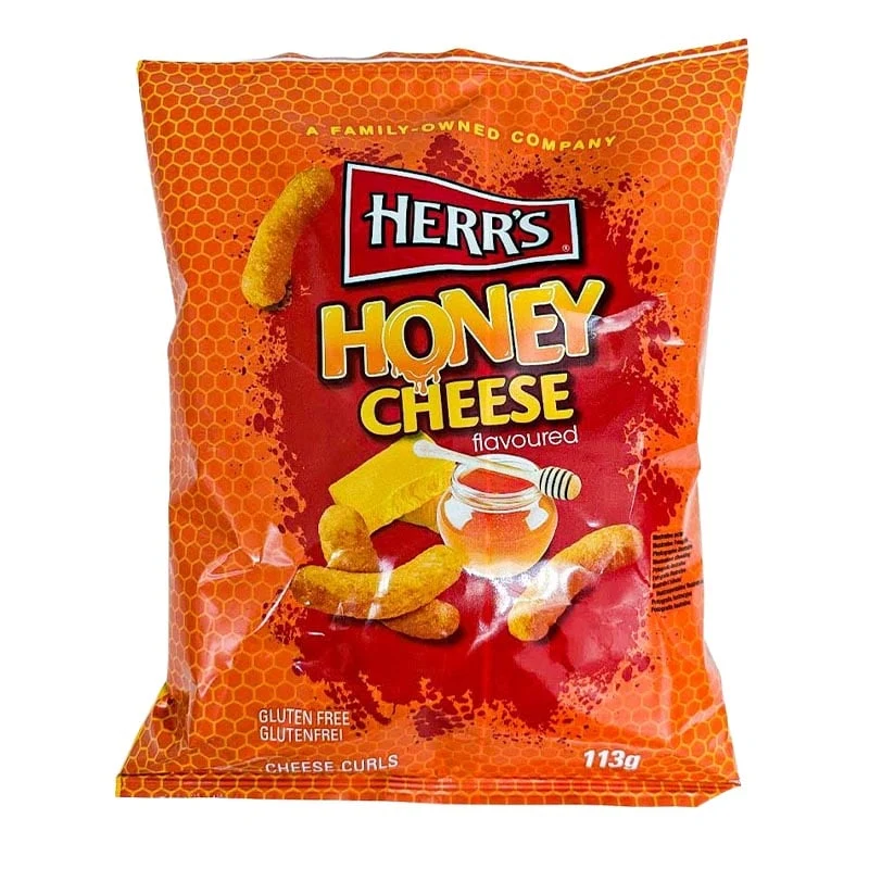 Herr's Cheese Curls Honey 113g