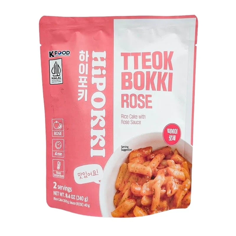 Instant Rice Cakes Tteokbokki Rosé 2 Portionen 240 g