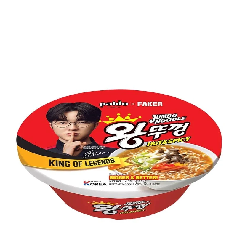 Paldo Jumbo Hot & Spicy Bowl