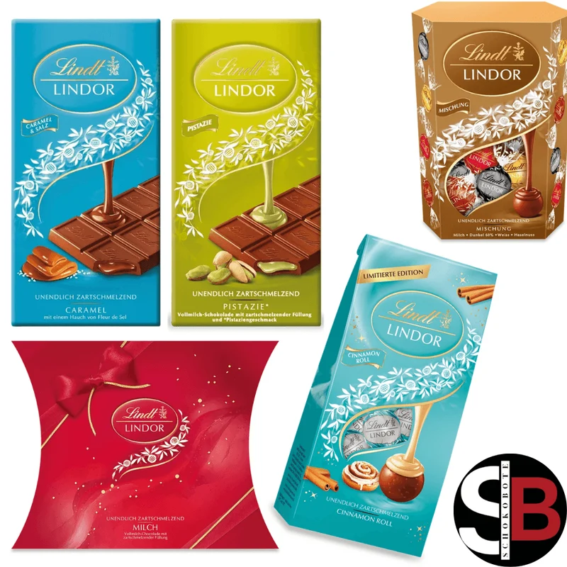 Lindt Weihnachtsbox LINDOR XXL – 1,05 kg SB132