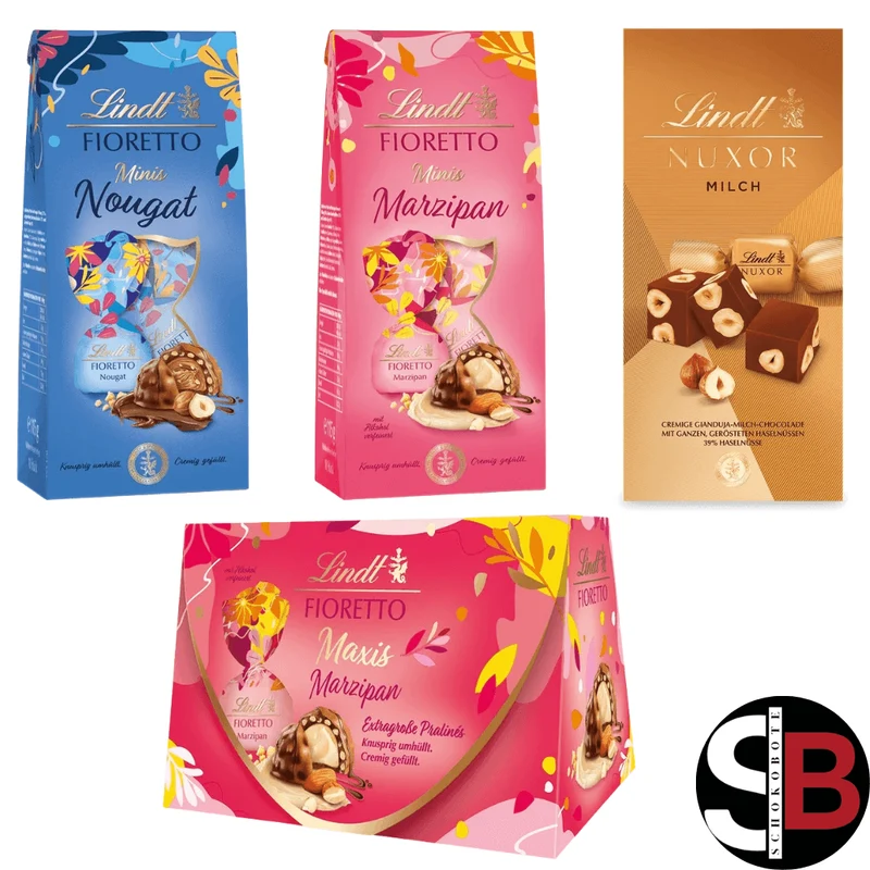 Lindt Weihnachtsbox Marzipan & Nougat – 471 g SB130