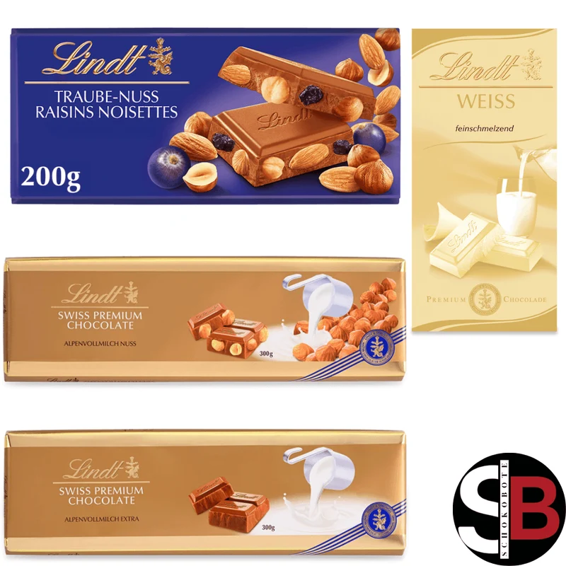 Lindt Weihnachtsbox Tafel Klassiker – 900 g SB126