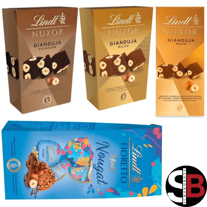Lindt Weihnachtsbox NUXOR Nuss Genuss – 518 g SB124