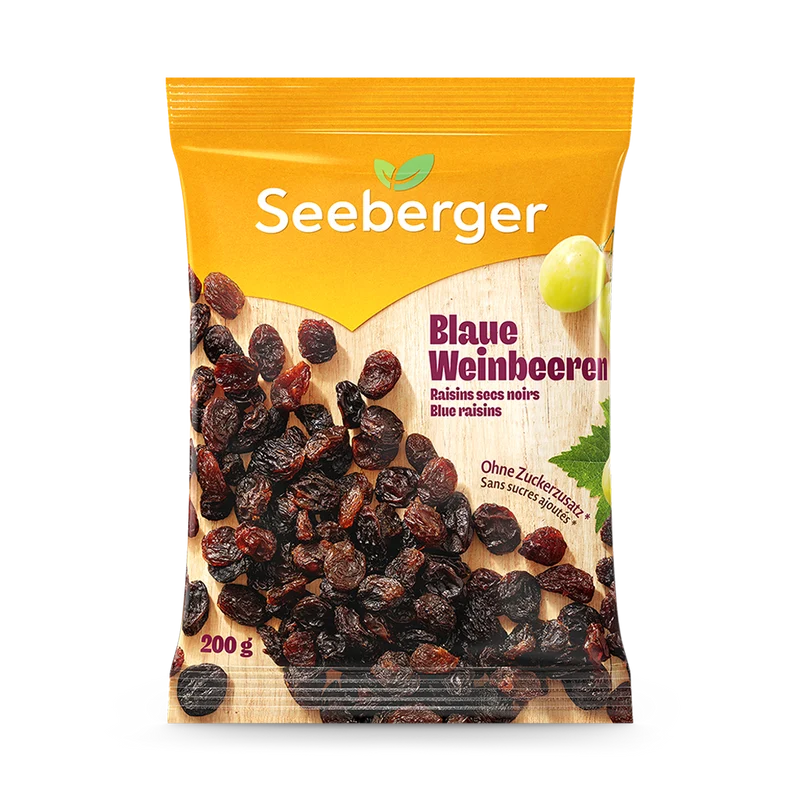 Blaue Weinbeeren