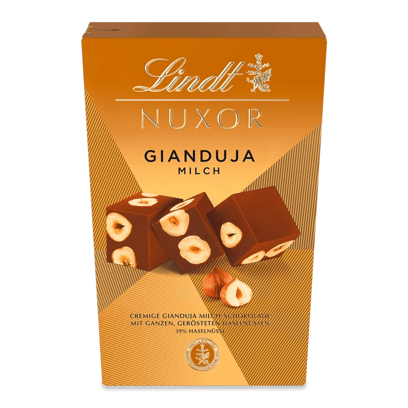 Lindt NUXOR Gianduja Milch Cornet 150 g