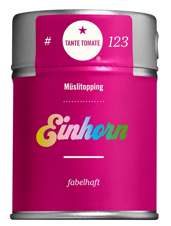Müslitopping "Einhorn"
