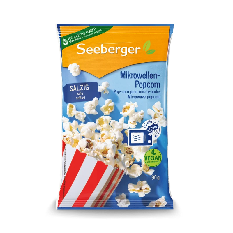 Mikrowellen-Popcorn - salzig