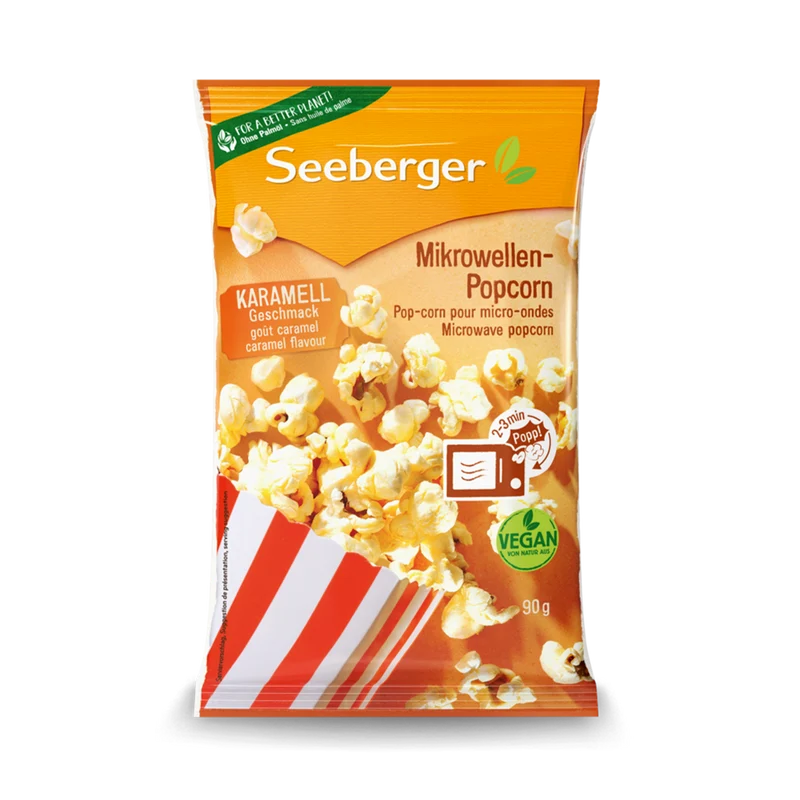 Mikrowellen-Popcorn - karamell