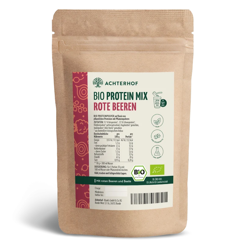 Bio Protein Mix rote Beeren (250g)