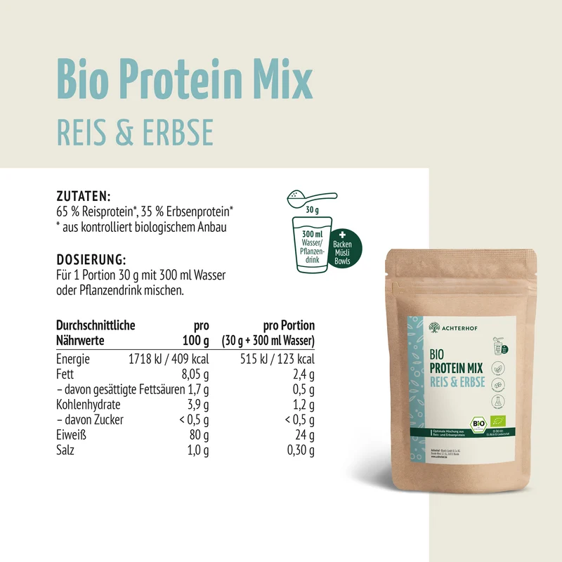 Bio Protein Mix Reis & Erbse (250g)