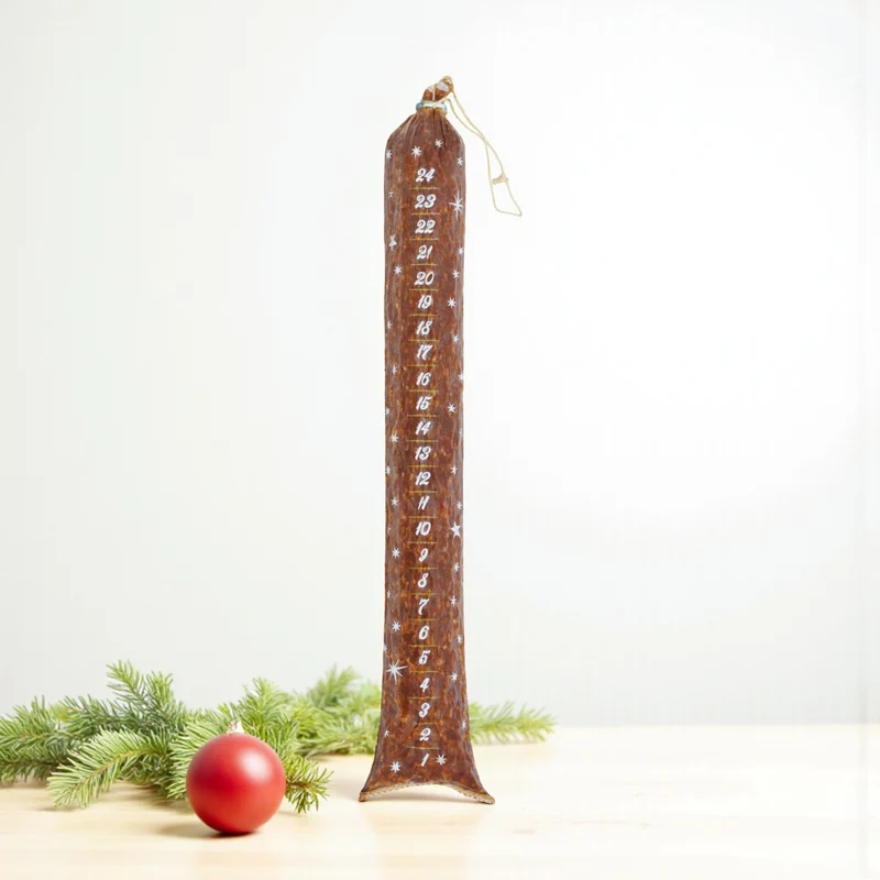 Stangen-Salami "Adventskalender"
