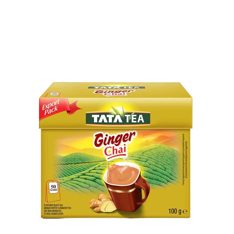 Tata Tea Ingwer Chai 50 Teebeutel