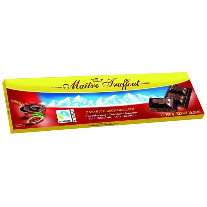 Maître Truffout Zartbitterschokolade 300g