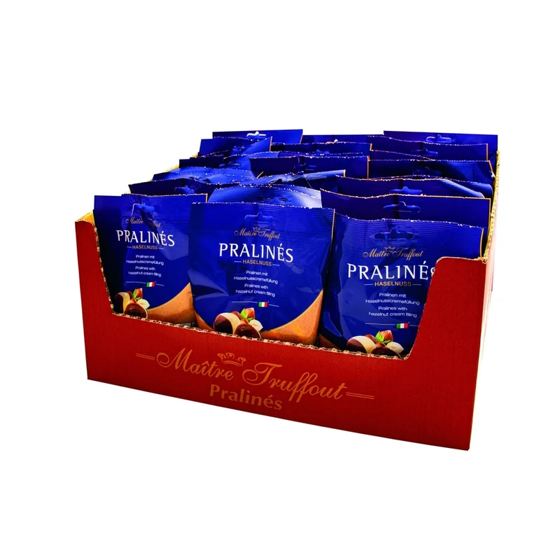 Maître Truffout Pralinen Duo mit Haselnusscremefüllung 125g