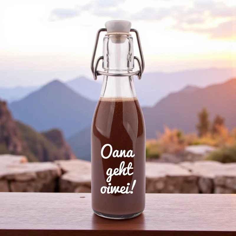 Likör/Schnaps "Oana geht oiwei!"
