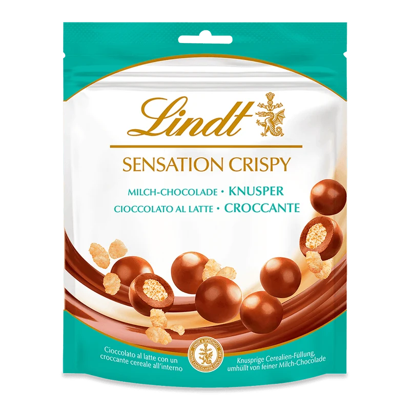Lindt Sensation Crispy Milch 140 g