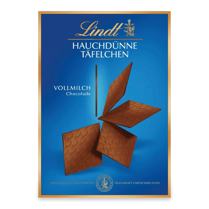 Lindt Hauchdünne Täfelchen Vollmilch 125 g