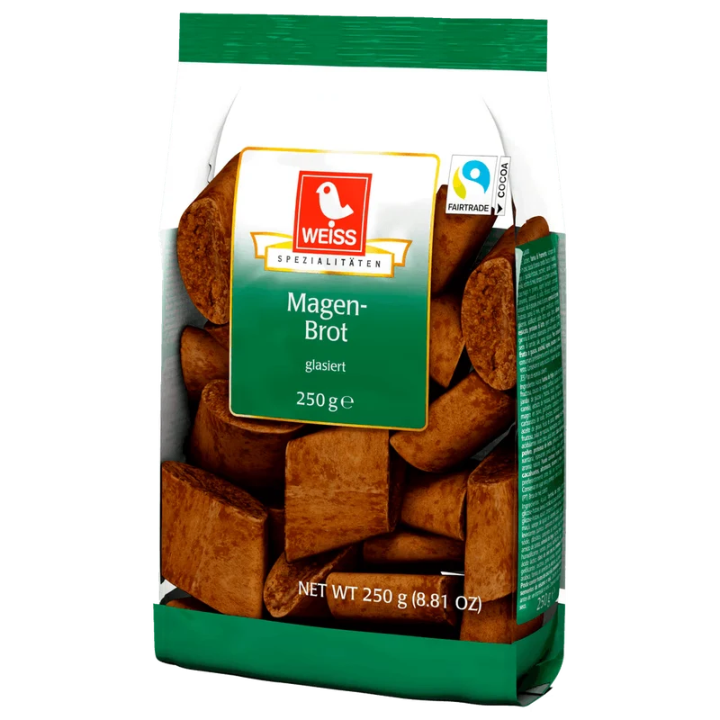 Weiss Magenbrot glasiert 250g